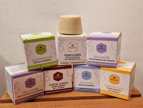 Shampoo van het merk BieNeis